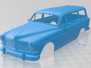 volvo amazon wagon 1961 printable body car 3D Print Model