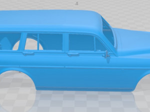 volvo amazon wagon 1961 printable body car 3D 프린트 모델