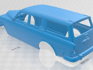 volvo amazon wagon 1961 printable body car 3D 프린트 모델