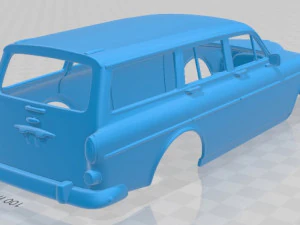 volvo amazon wagon 1961 printable body car 3D Print Model