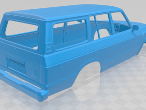 toyota land cruiser j60 -1980 printable body car 3D Print Model