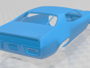 roadrunner nascar 1971 printable body car 3D Print Model