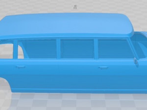 mercedes benz 600 w100 1964 printable body car 3D प्रिंट मॉडल
