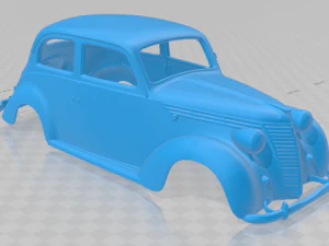 fiat 1100 b 1949 printable body car 3D Print Model