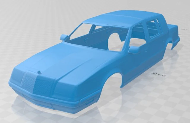 imperial 1989 printable body car 3D Print Model .c4d .max .obj .3ds .fbx .stl .blend 