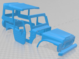 suzuki jimny 1977 printable body 3Dプリントモデル
