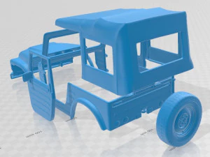 suzuki jimny 1977 printable body 3D Print Model
