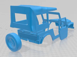 suzuki jimny 1977 printable body 3D Print Model