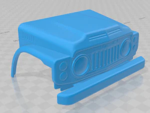 suzuki jimny 1977 printable body 3D Print Model