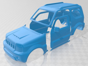 suzuky jimny 2013 printable body car 3D Print Model