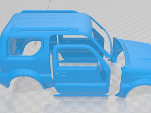 suzuky jimny 2013 printable body car 3D Print Model