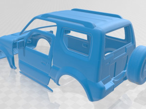 suzuky jimny 2013 printable body car 3D Print Model