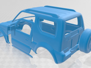 suzuky jimny 2013 printable body car 3D Print Model