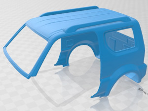 suzuky jimny 2013 printable body car 3D Print Model