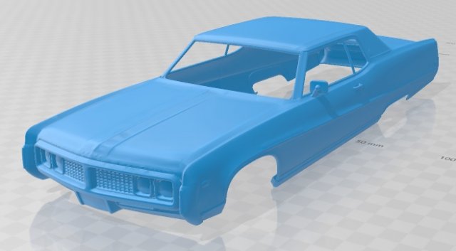 electra 225 sport coupe 1969 printable body car Modello di stampa 3D .c4d .max .obj .3ds .fbx .stl .blend 