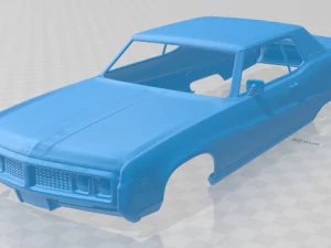 electra 225 coup&eacute; sport 1969 carrosserie imprimable Modèles 3D en vedette
