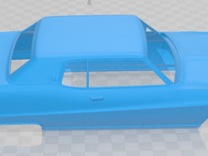 electra 225 sport coupe 1969 printable body car Modello di stampa 3D