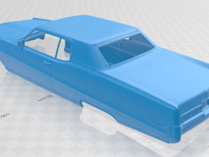 electra 225 sport coupe 1969 printable body car Modello di stampa 3D