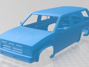 nissan terrano i 1993 printable body car 3D 打印模型