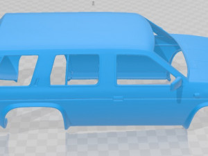 nissan terrano i 1993 printable body car 3D प्रिंट मॉडल