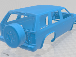 nissan terrano i 1993 printable body car 3D प्रिंट मॉडल