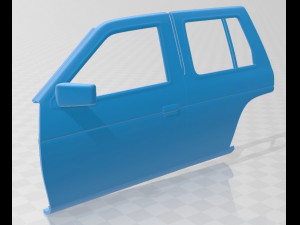 nissan terrano i 1993 printable body car 3D Druckmodell