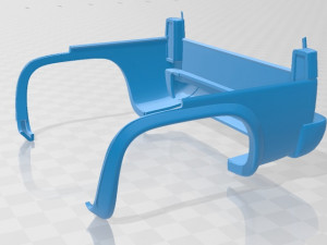 nissan terrano i 1993 printable body car 3D Druckmodell