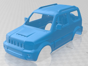 suzuki jimny 2013 printable body car 3D Print Model
