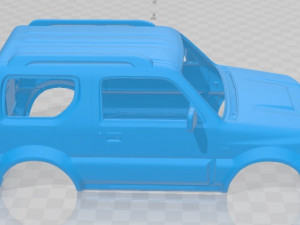 suzuki jimny 2013 printable body car 3D Принт Модель
