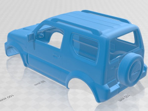 suzuki jimny 2013 printable body car 3D Принт Модель
