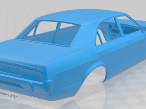 granada 1972 printable body car 3D Принт Модель