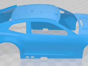 camaro zl1 2018 nascar printable body car Modèles 3D en vedette