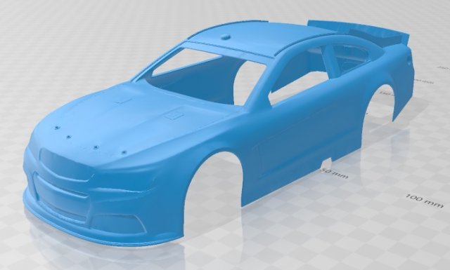 ss 2013 nascar printable body car Modèles 3D en vedette .c4d .max .obj .3ds .fbx .stl .blend 