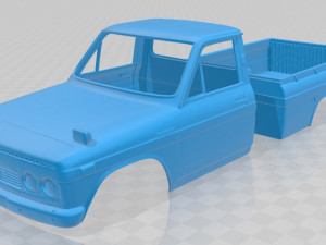 toyota hilux 1968 printable body car 3D Print Model