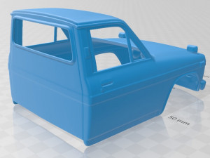 toyota hilux 1968 printable body car 3D Принт Модель