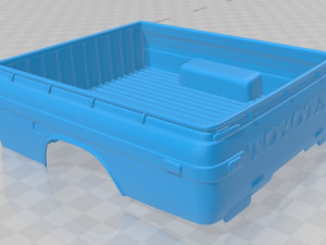 toyota hilux 1968 printable body car 3D Принт Модель