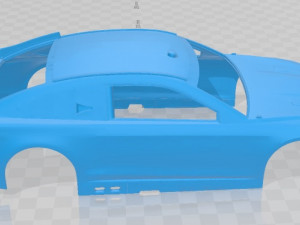 fusion 2103 nascar printable body car Modelo de Impressão 3D