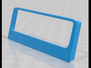 toyota land cruiser j20 1958 printable body car 3D प्रिंट मॉडल