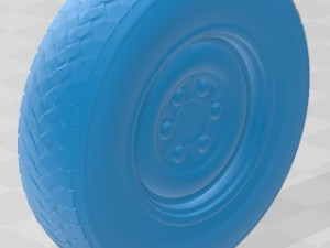toyota land cruiser j20 1958 printable body car 3D प्रिंट मॉडल