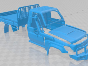 toyota land cruiser j70 pickup gxl 2008 printable body car 3D प्रिंट मॉडल