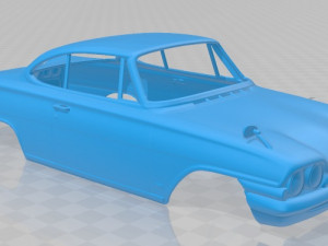 consul capri 1961 printable body car 3D Print Model