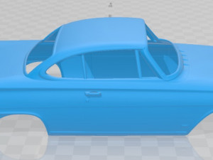 consul capri 1961 printable body car 3D Print Model