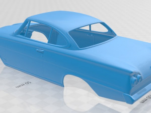consul capri 1961 printable body car 3D Print Model