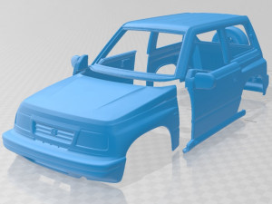 suzuki vitara 1989 printable body car 3D Print Model