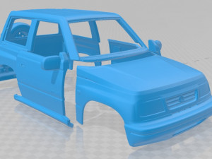 suzuki vitara 1989 printable body car 3Dプリントモデル