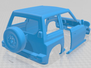 suzuki vitara 1989 printable body car 3Dプリントモデル