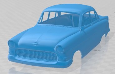 Opel Kapitan MK4 1956 Printable Body Car Modelo de impresión 3D .c4d .max .obj .3ds .fbx .stl .blend 