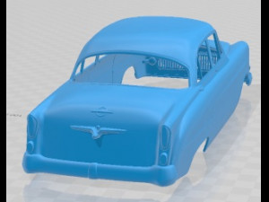 Opel Kapitan MK4 1956 Printable Body Car Modelo de impresión 3D
