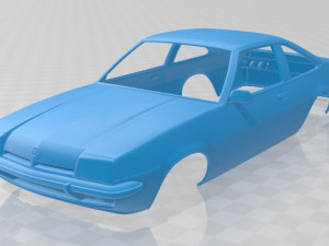 opel manta 1975 printable body car 3D Print Model