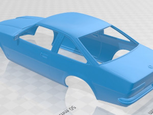 opel manta 1975 printable body car 3D 프린트 모델